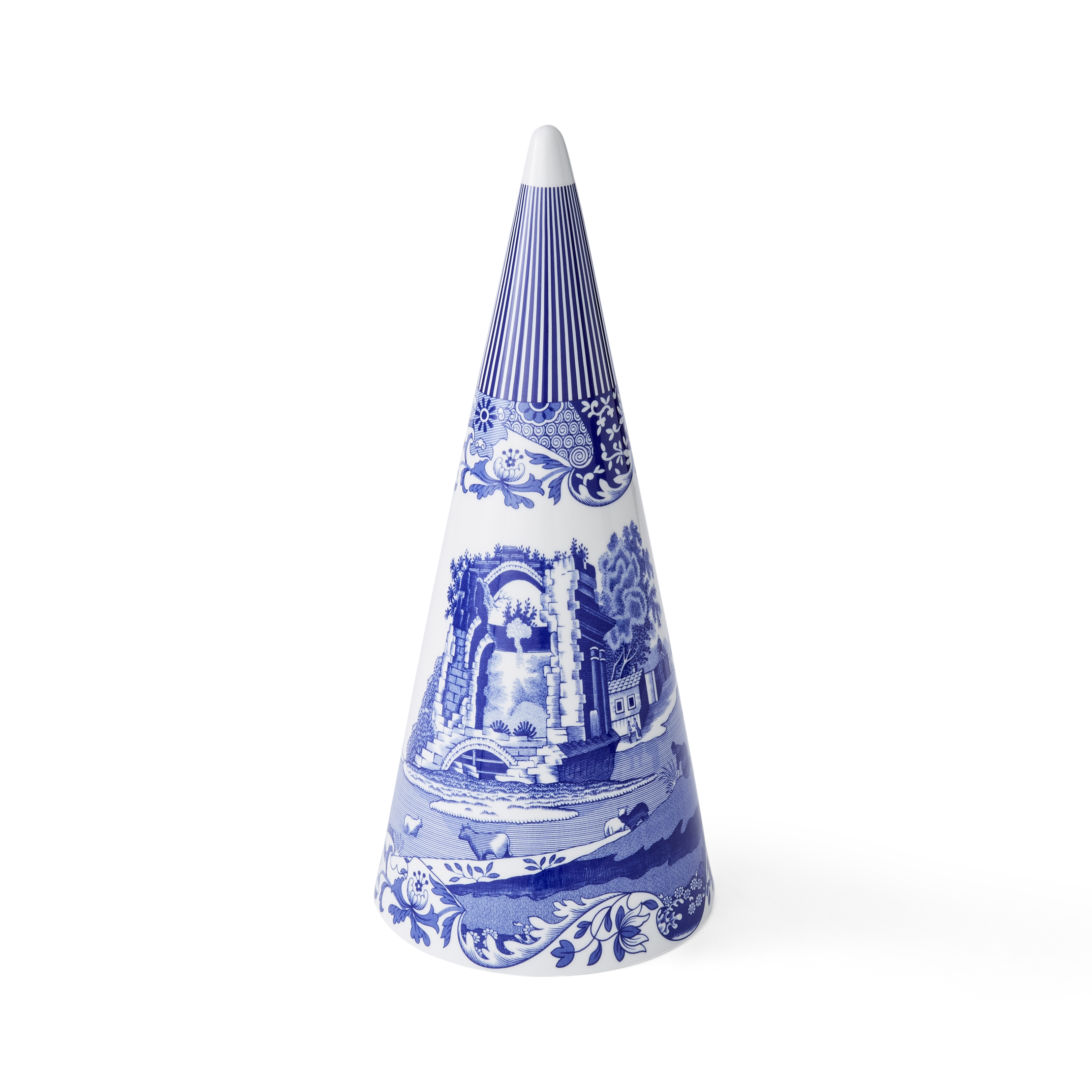 Blue Italian 13" Topiary image number null